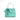 Cottontail - Cyan Vegan Leather Bag