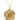 Poppy Pendant Necklace Gold Lemon Cz